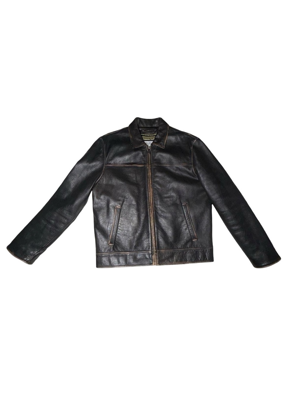 Wilsons Leather M. Julian Genuine Leather Thinsulate Thermal Insulated Full Zip